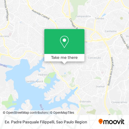Ee. Padre Pasquale Filippelli map