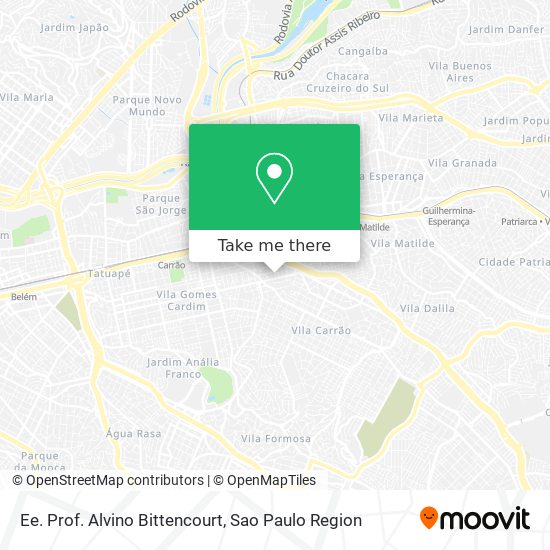 Ee. Prof. Alvino Bittencourt map