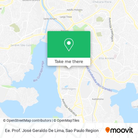 Ee. Prof. José Geraldo De Lima map
