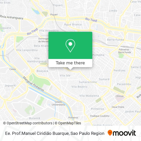 Ee. Prof.Manuel Ciridião Buarque map