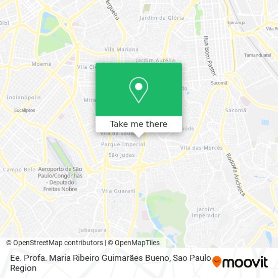Ee. Profa. Maria Ribeiro Guimarães Bueno map