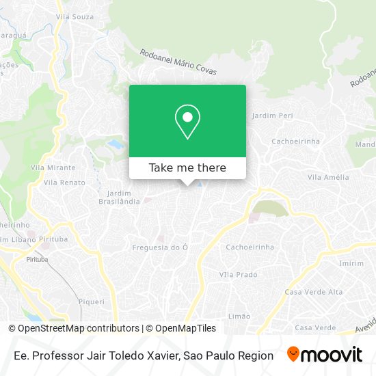 Ee. Professor Jair Toledo Xavier map