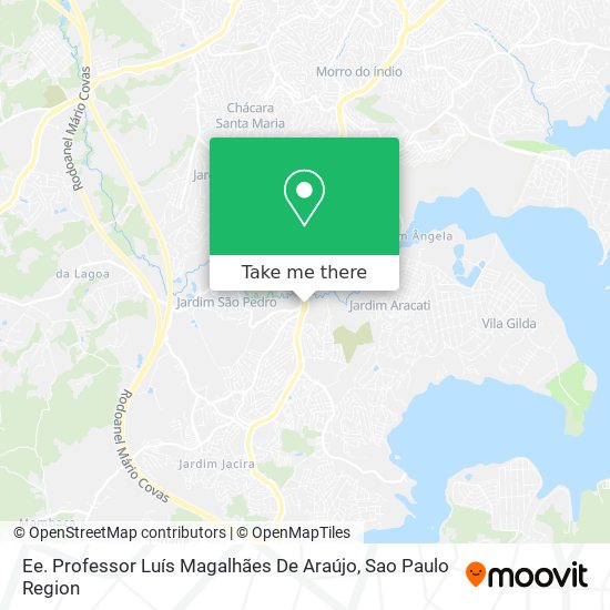 Ee. Professor Luís Magalhães De Araújo map
