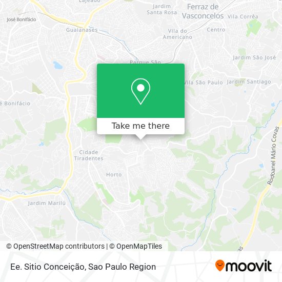 Ee. Sitio Conceição map