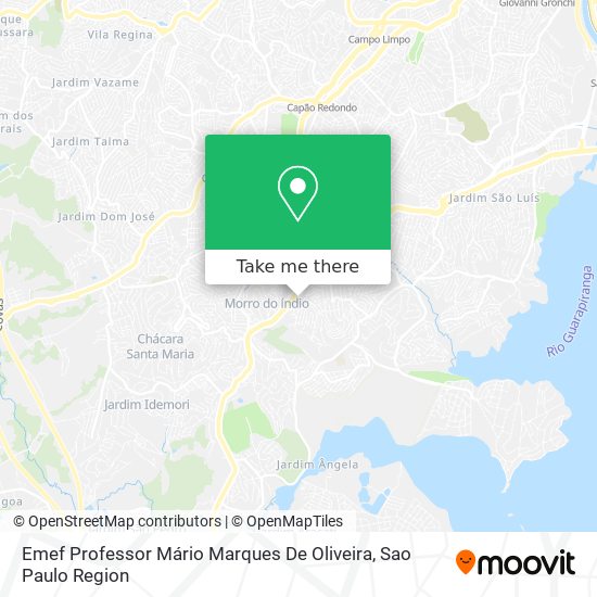 Emef Professor Mário Marques De Oliveira map