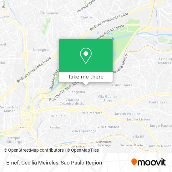 Emef. Cecília Meireles map