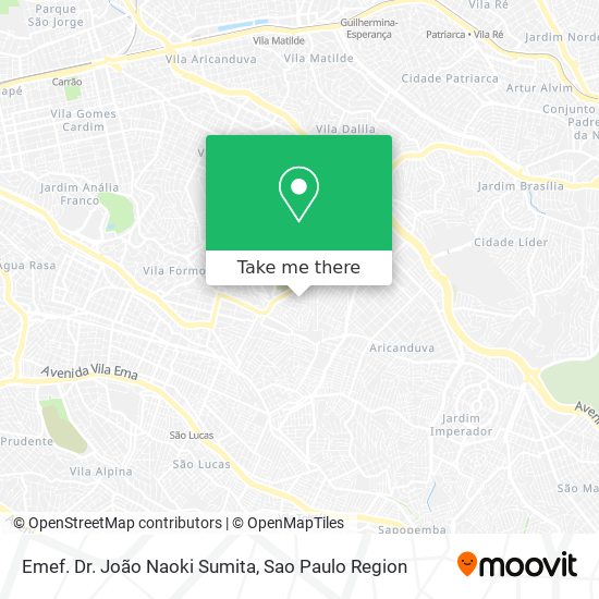 Emef. Dr. João Naoki Sumita map