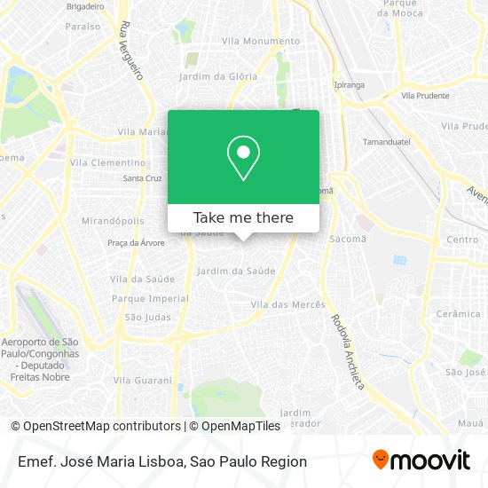 Emef. José Maria Lisboa map