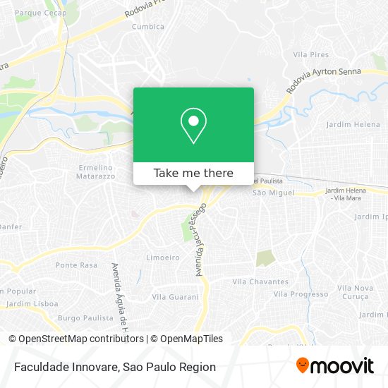 Faculdade Innovare map