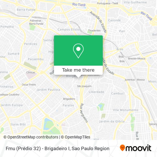 Fmu (Prédio 32) - Brigadeiro I map