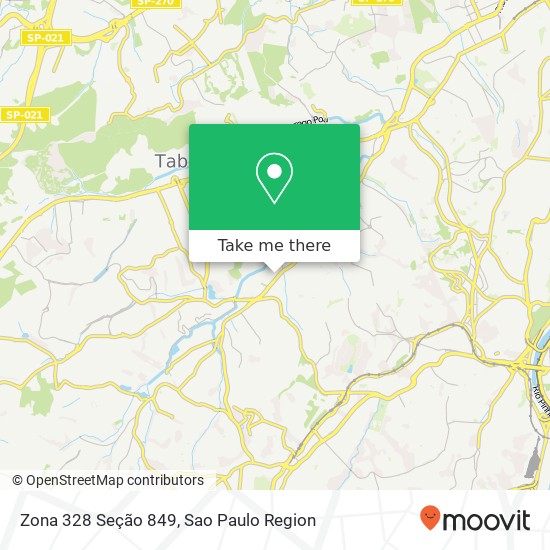 Mapa Zona 328 Seção 849