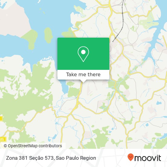 Zona 381 Seção 573 map