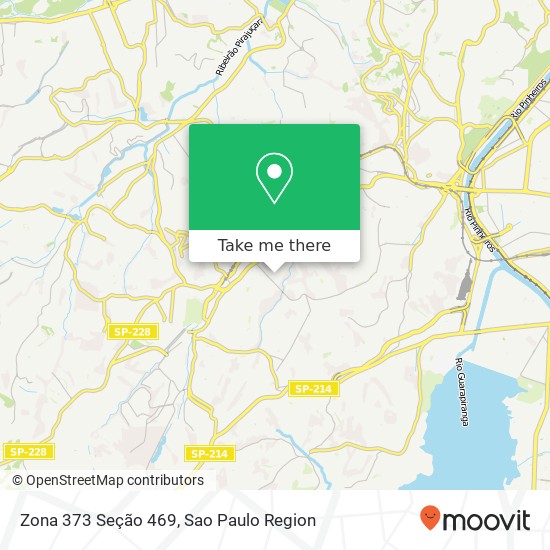 Zona 373 Seção 469 map