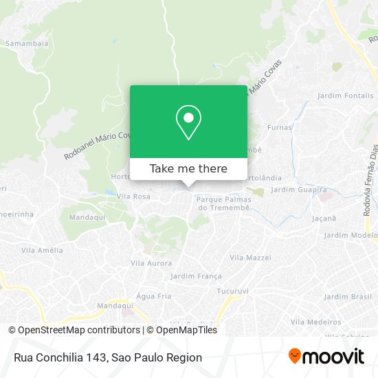 Mapa Rua Conchilia 143