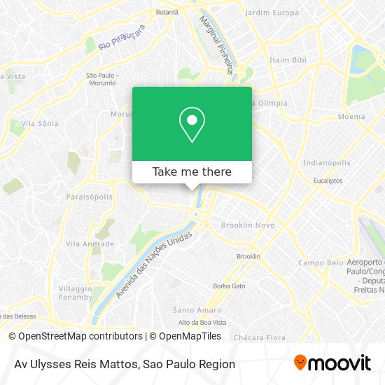 Av  Ulysses Reis Mattos map