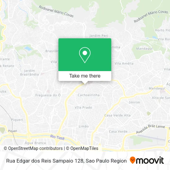 Rua Edgar dos Reis Sampaio 128 map