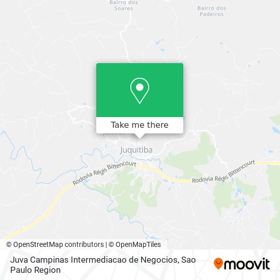 Juva Campinas Intermediacao de Negocios map
