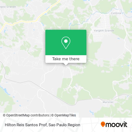 Hilton Reis Santos Prof map