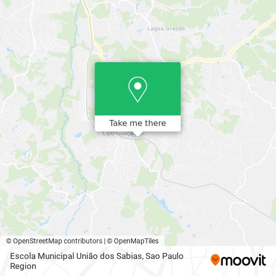 Escola Municipal União dos Sabias map