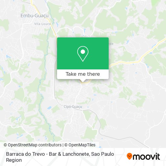 Barraca do Trevo - Bar & Lanchonete map