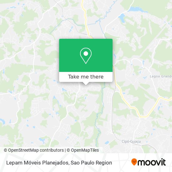 Lepam Móveis Planejados map