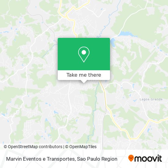 Marvin Eventos e Transportes map