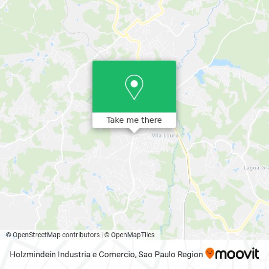 Holzmindein Industria e Comercio map