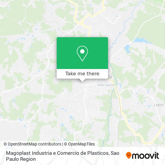 Magoplast Industria e Comercio de Plasticos map