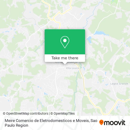 Mapa Meire Comercio de Eletrodomesticos e Moveis