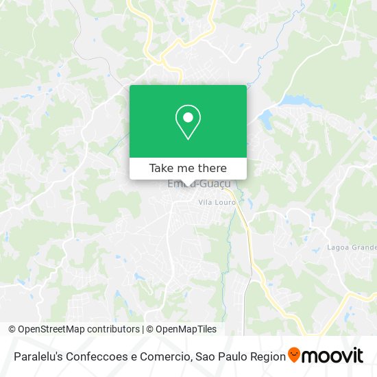 Paralelu's Confeccoes e Comercio map