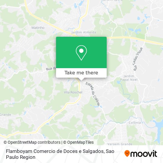Flamboyam Comercio de Doces e Salgados map