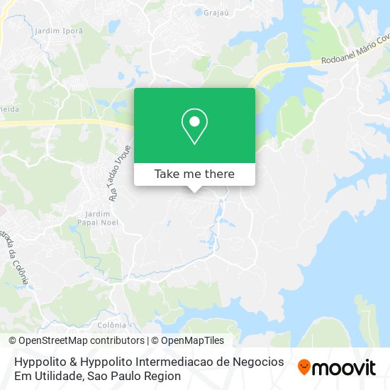 Hyppolito & Hyppolito Intermediacao de Negocios Em Utilidade map