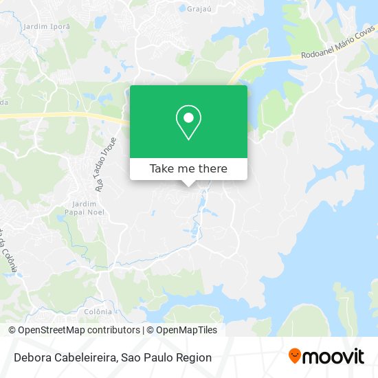 Debora Cabeleireira map