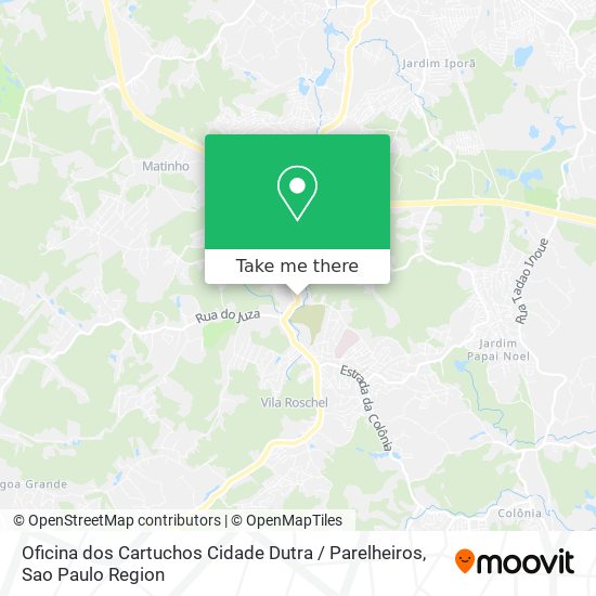 Oficina dos Cartuchos Cidade Dutra / Parelheiros map