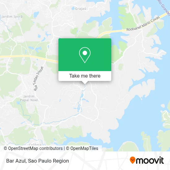 Bar Azul map