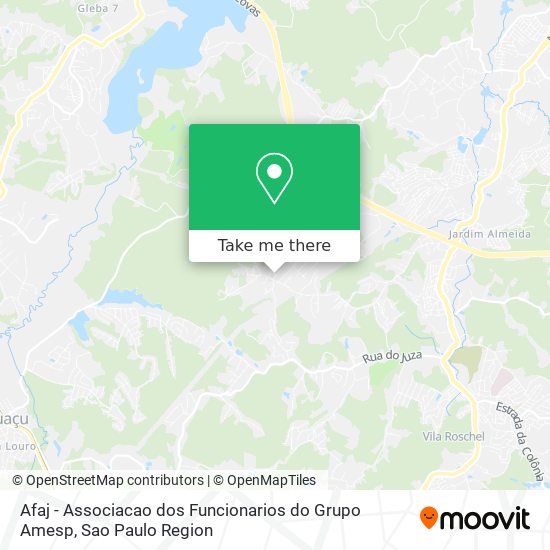 Mapa Afaj - Associacao dos Funcionarios do Grupo Amesp