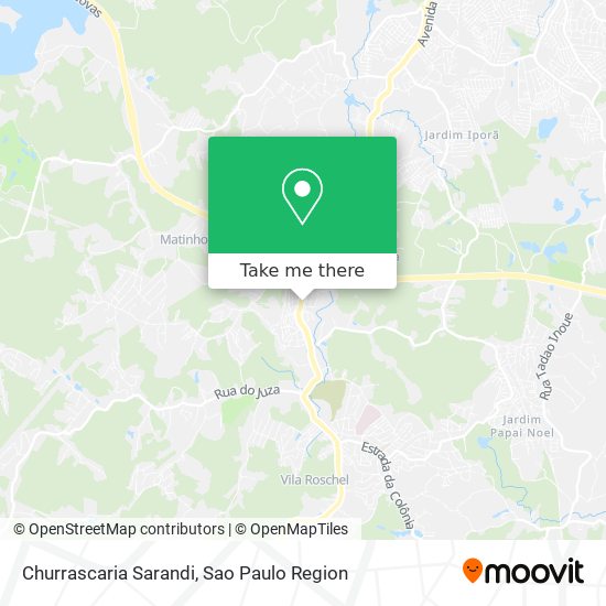 Churrascaria Sarandi map