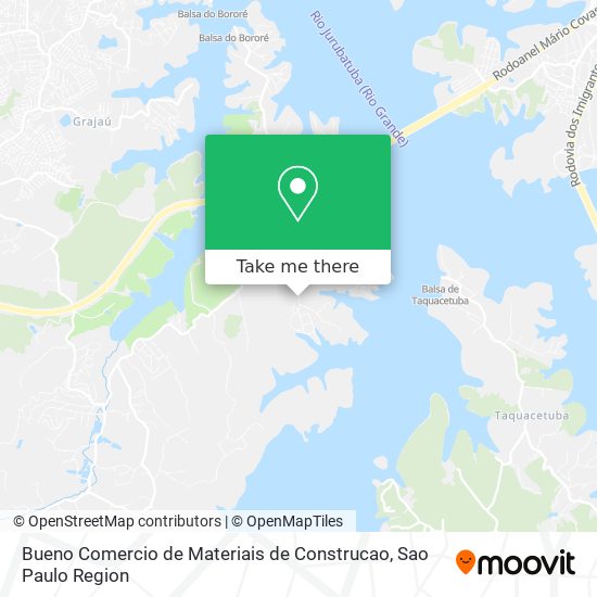 Bueno Comercio de Materiais de Construcao map