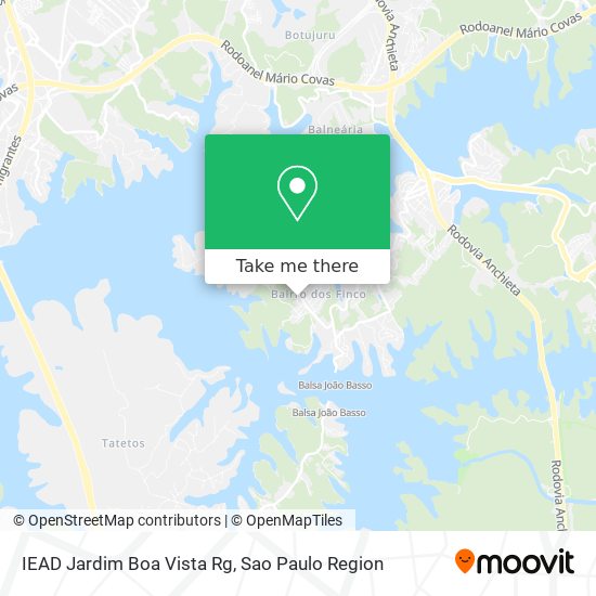 IEAD Jardim Boa Vista Rg map