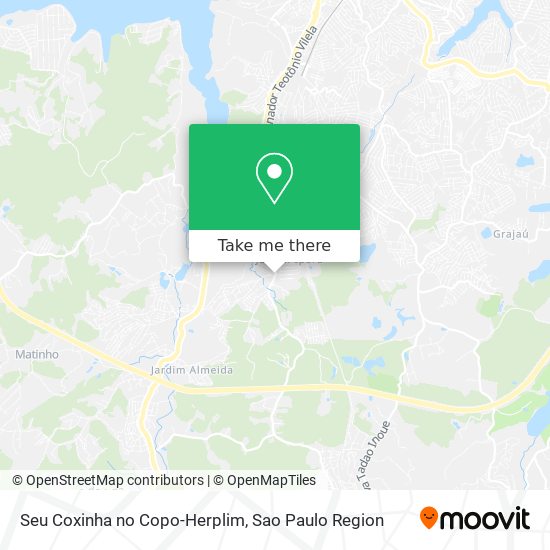 Seu Coxinha no Copo-Herplim map
