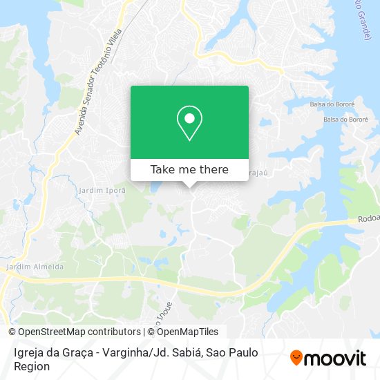 Igreja da Graça - Varginha / Jd. Sabiá map