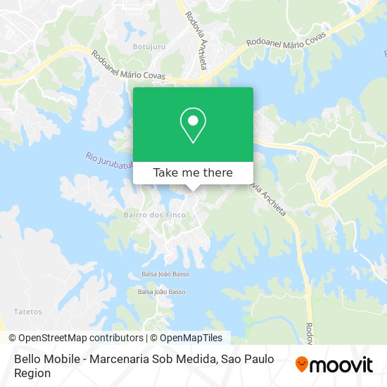 Bello Mobile - Marcenaria Sob Medida map