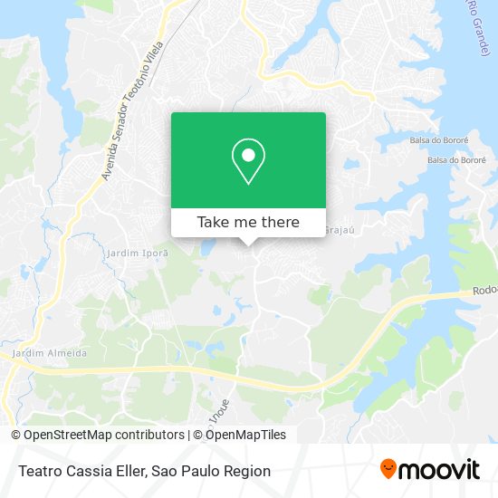 Teatro Cassia Eller map