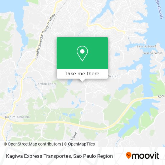 Kagiwa Express Transportes map