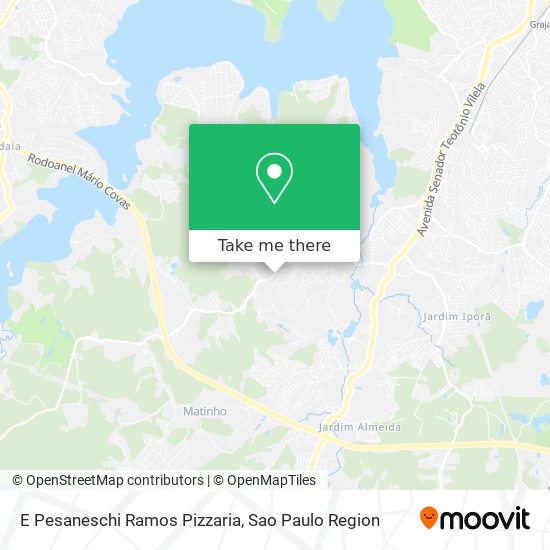 Mapa E Pesaneschi Ramos Pizzaria