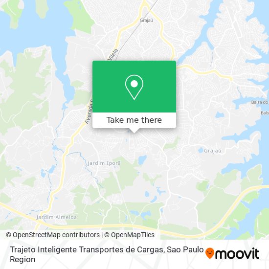 Trajeto Inteligente Transportes de Cargas map