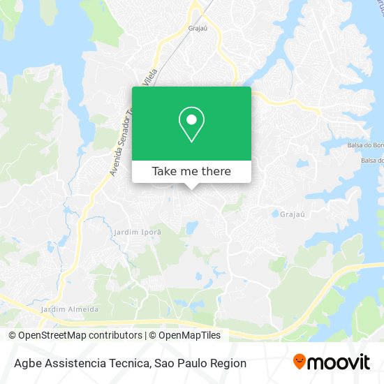 Agbe Assistencia Tecnica map