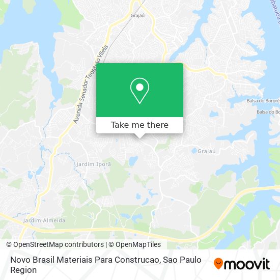 Mapa Novo Brasil Materiais Para Construcao