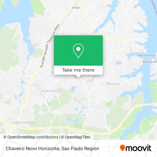 Chaveiro Novo Horizonte map