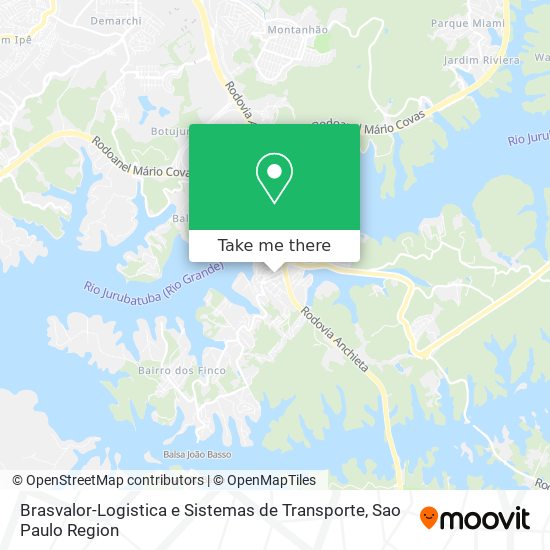 Brasvalor-Logistica e Sistemas de Transporte map